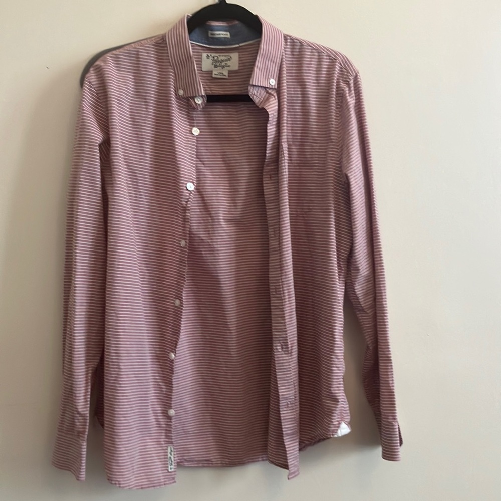 Original Penguin by munsing wear long sleeve button down Slim fit- sz L